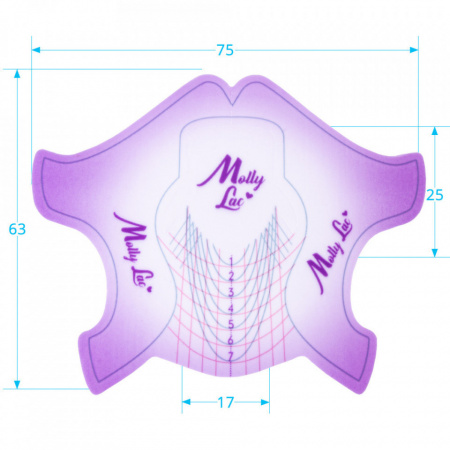 Sabloane Molly Violet 500buc