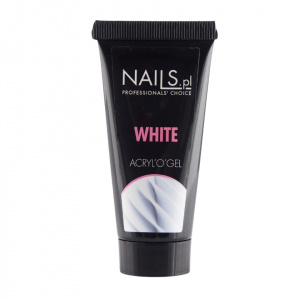 ACRYL'O'GEL NAILS White (Milky) 30g