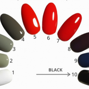 NAILS 10 Black