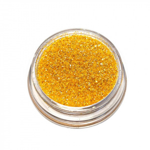 Glitter Broken Mirror Mustard