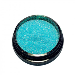 Glitter Rainbow Effect Blue