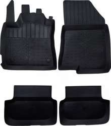 Set covorase de cauciuc cu margini inalte Dacia Sandero Stepway III 8201737162