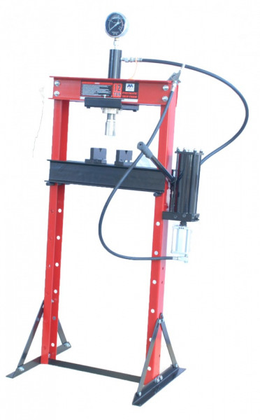 PH12P, PRESA HIDRAULICA 12 TONE, ACTIONARE PNEUMATICA SI MANUALA