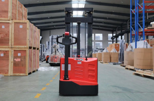 ES10-E1600, STIVUITOR ELECTRIC , CAPACITATE 1.000KG, INALTIME DE RIDICARE 1.600 MM