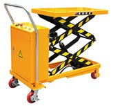 MHE-500D, MASA HIDRAULICA MOBILA CU ACTIONARE ELECTRICA, CAPACITATE 500 KG, INALTIME RIDICARE 1.618 MM