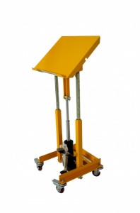 WPH-15, MASA DE LUCRU HIDRAULICA, AJUSTABILA PE INALTIME, 150 KG SI CU SUPRAFATA DE LUCRU REGLABILA
