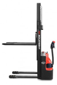 ES15-15ES-3000, TRANSPALET INDUSTRIAL ELECTRIC CU CATARG, SARCINA 1500 KG, INALTIME DE RIDICARE 3000MM, MOTOR AC