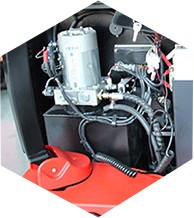 ES10-10MM, STIVUITOR ELECTRIC CU CATARG, CU RIDICARE LIBERA, SARCINA MAXIMA 1000 KG, INALTIME DE RIDICARE 1600 MM, CURTIS