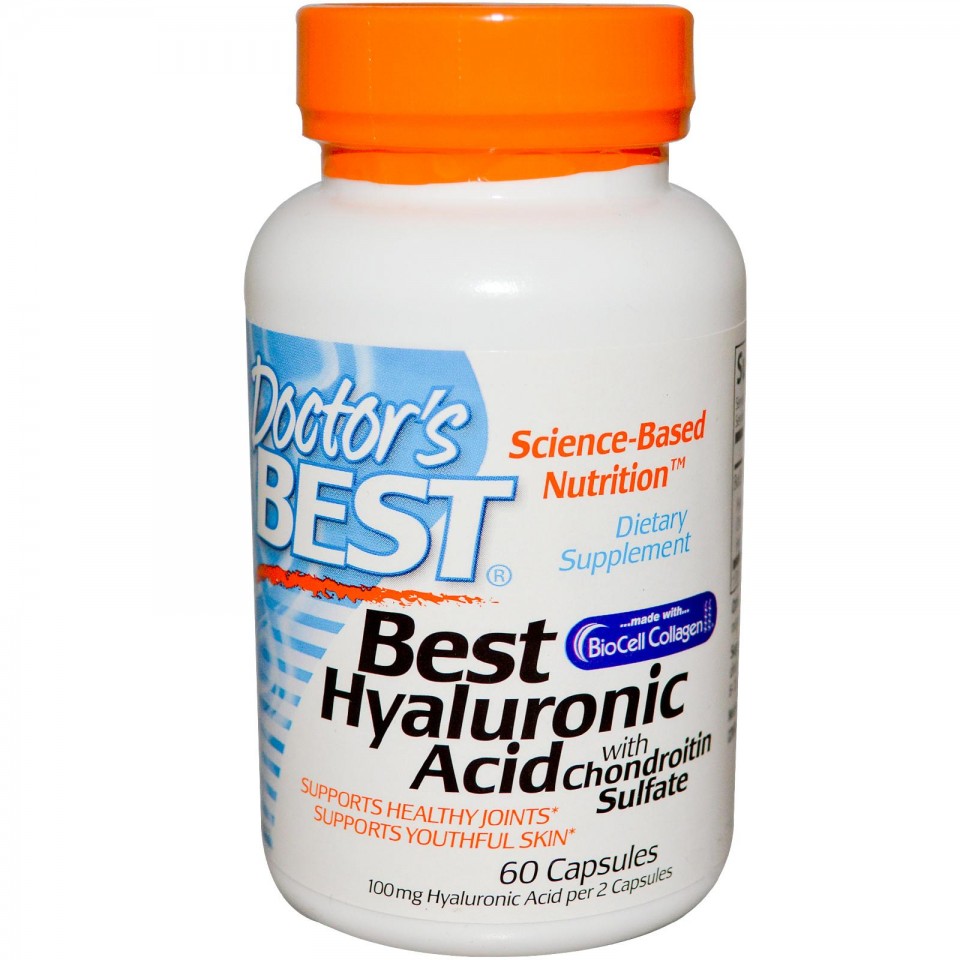 Best Hyaluronic Acid Hialuronic cu Colagen TIP 2 1900mg 60 capsule Med