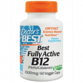 Doctor's Best, Best Fully Active B12, 1500 mcg, 60 Capasule vegetale + TRANSPORT GRATUIT