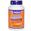 Now Foods, Graviola, 500 mg, 100 Capsule + TRANSPORT GRATUIT