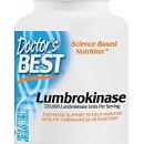 Doctor's Best, Best Lumbrokinase, 20 mg, 60 Capsule + TRANSPORT GRATUIT