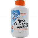 Doctor's Best, Best Collagen Types 1 & 3, 1000 mg, 540 Tablete + TRANSPORT GRATUIT