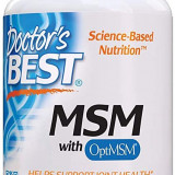 Doctor's Best, Best MSM 1500, 1500 mg, 120 Tablete + TRANSPORT GRATUIT