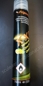 Spray dezinfectare aer conditionat FRIGOSTAR XXL aroma lamaie 750 ml