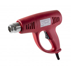 Pistol aer cald 2000W 2 trepte accesorii geanta plastic RDP-HG18