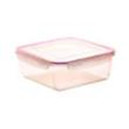 Caserola Patrata Sticla Termo 1L Wb-50303