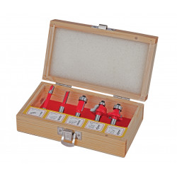 Freze profilate Router bits ø8mm set 5pcs Type C