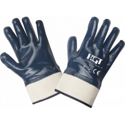 Manusi Bumbac Acoperire NITRIL / M: 10