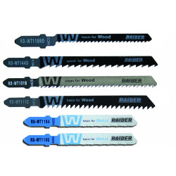 Set lame fierastrau pendular lemn si metal T 10pcs.