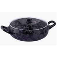 Cratita Rotunda Ceramica Neagra 2L Vb-6020053