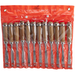 Dalta Lemn Sculptura 12 Pcs.