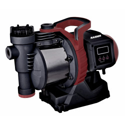 Pompa cu autoamorsare 1100W 1"max 77L/min 45m INOX cu filtru de apa si afisaj LCD RDP-WP45