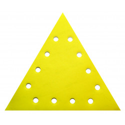 Set 5 bucati smirghel VELCRO triunghiular 285mm grit 80