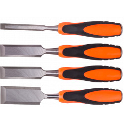 Set Dalti Lemn cu Maner de Plastic+TPR.