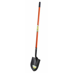 Cazma semirotunda cu coada din fibra de sticla 1500 mm TG