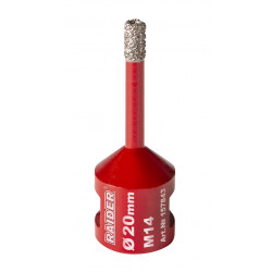 Freza diamantata pentru frezare uscata M14 x 20 mm