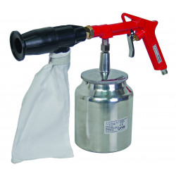 Pistol pentru sablat Ø2.5mm 500ml set RD-SBG01