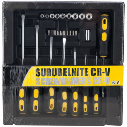 Surubelnite Cr-V (28 buc/set).