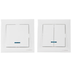 Intrerupator cu Led ST 2002 / Tip: Dublu