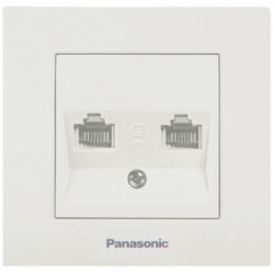 Priza ST Telefon Dubla RJ11 Panasonic / Cod: 33