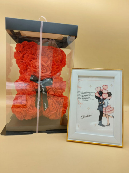 Pachet Valentine's Day + Urs 25 cm 2