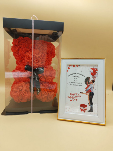 Pachet Valentine's Day + Urs 25 cm 4