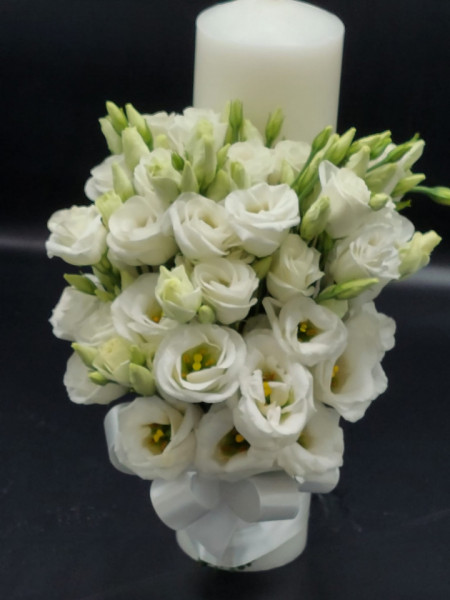 Lumanare botez eleganta