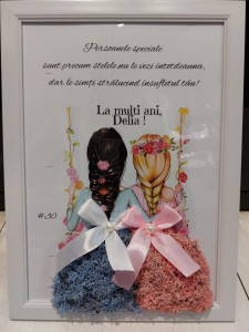 Tablou cu licheni - Persoanele speciale - Mesaj personalizat