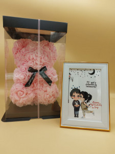 Pachet Valentine's Day + Urs 25 cm 3