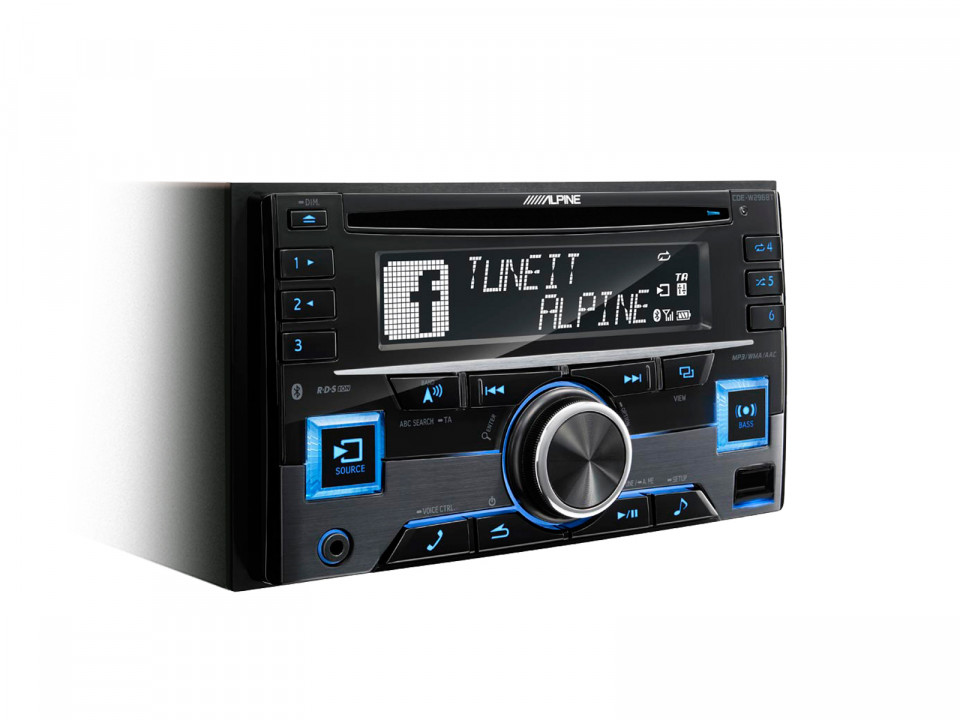 Alpine - CDE-203BT Autoradio CD/USB et Bluetooth