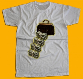 Tricou "GEANTA DE BANI"