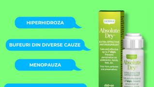 Antiperspirantul Aboslute Dry – solutia unisex împotriva transpiratiei excesive