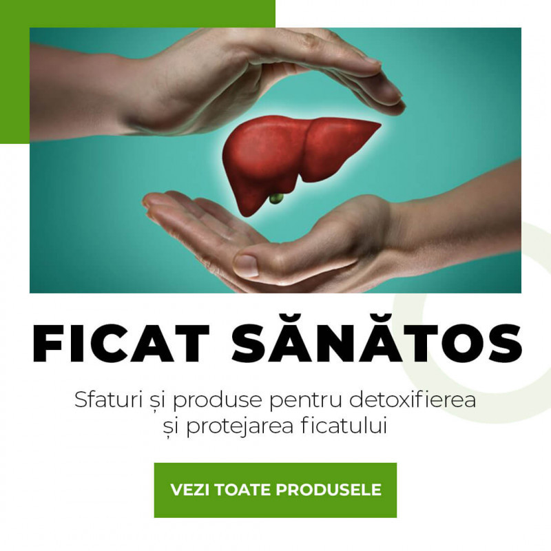 🌿 Ficat sănătos - sfaturi și produse naturale pentru detoxifiere