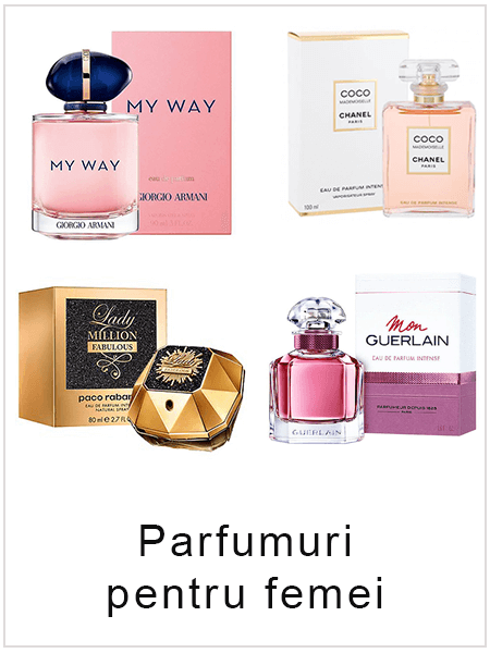 Gama de parfumuri pentru femei