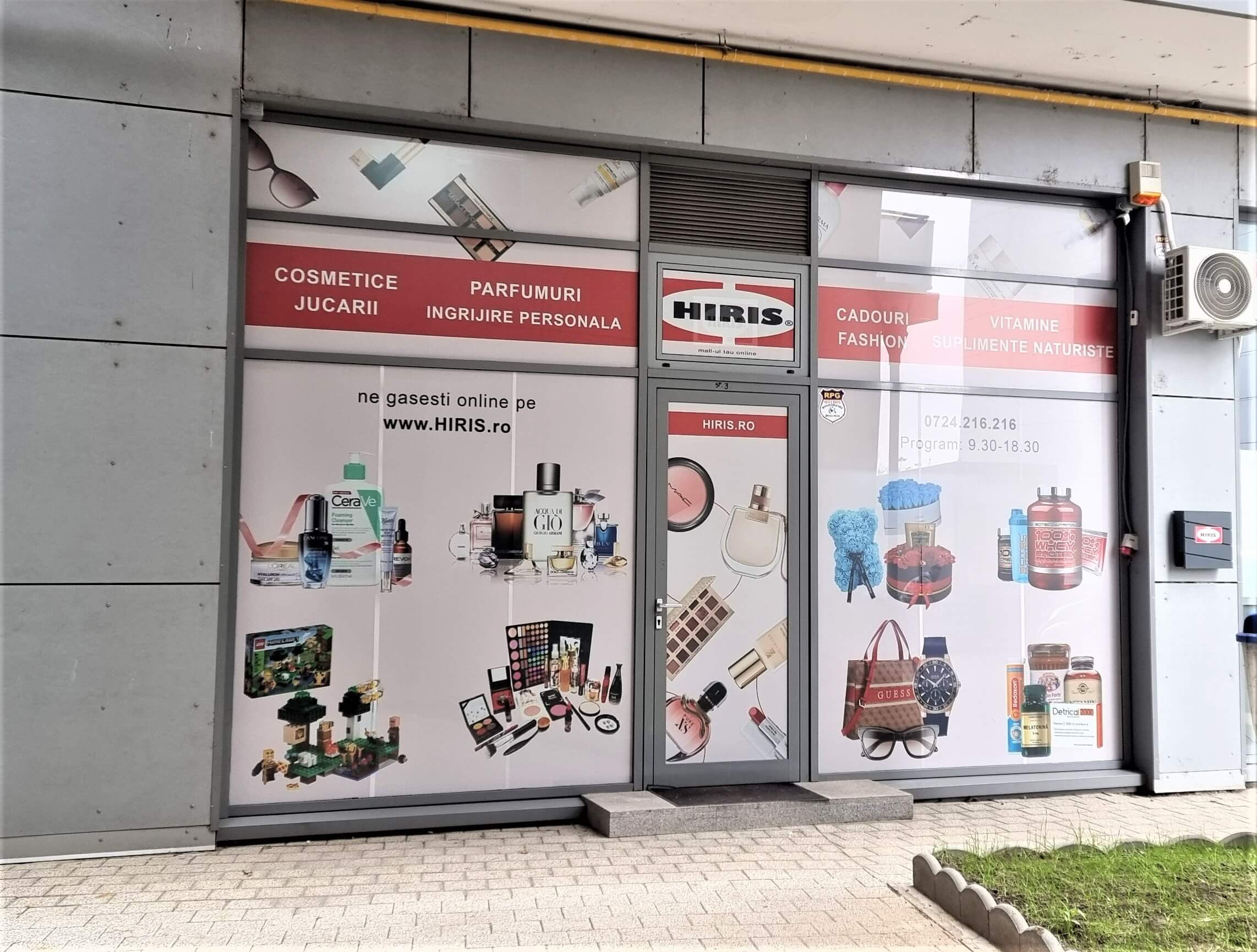 exterior magazin Hiris