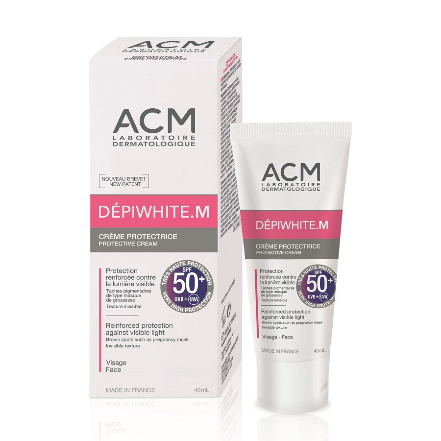 Crema de protectie Depiwhite M SPF 50+ ACM
