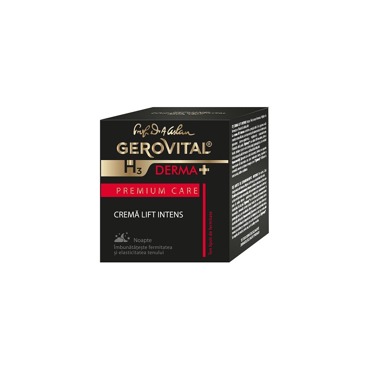 Crema lift intens Gerovital H3 Derma+ Premium Care