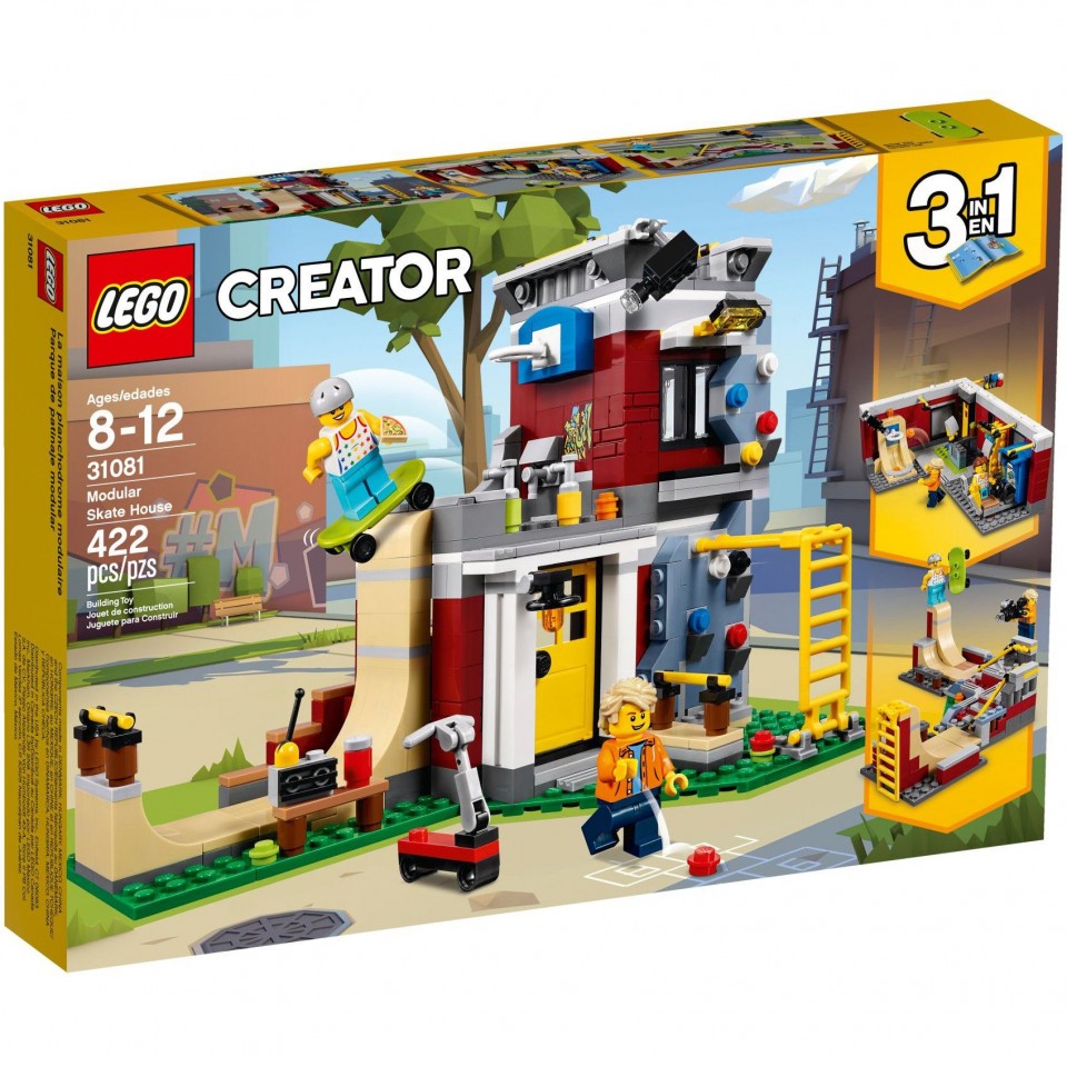 LEGO Creator, Skatepark modular 31081, 8-12 ani