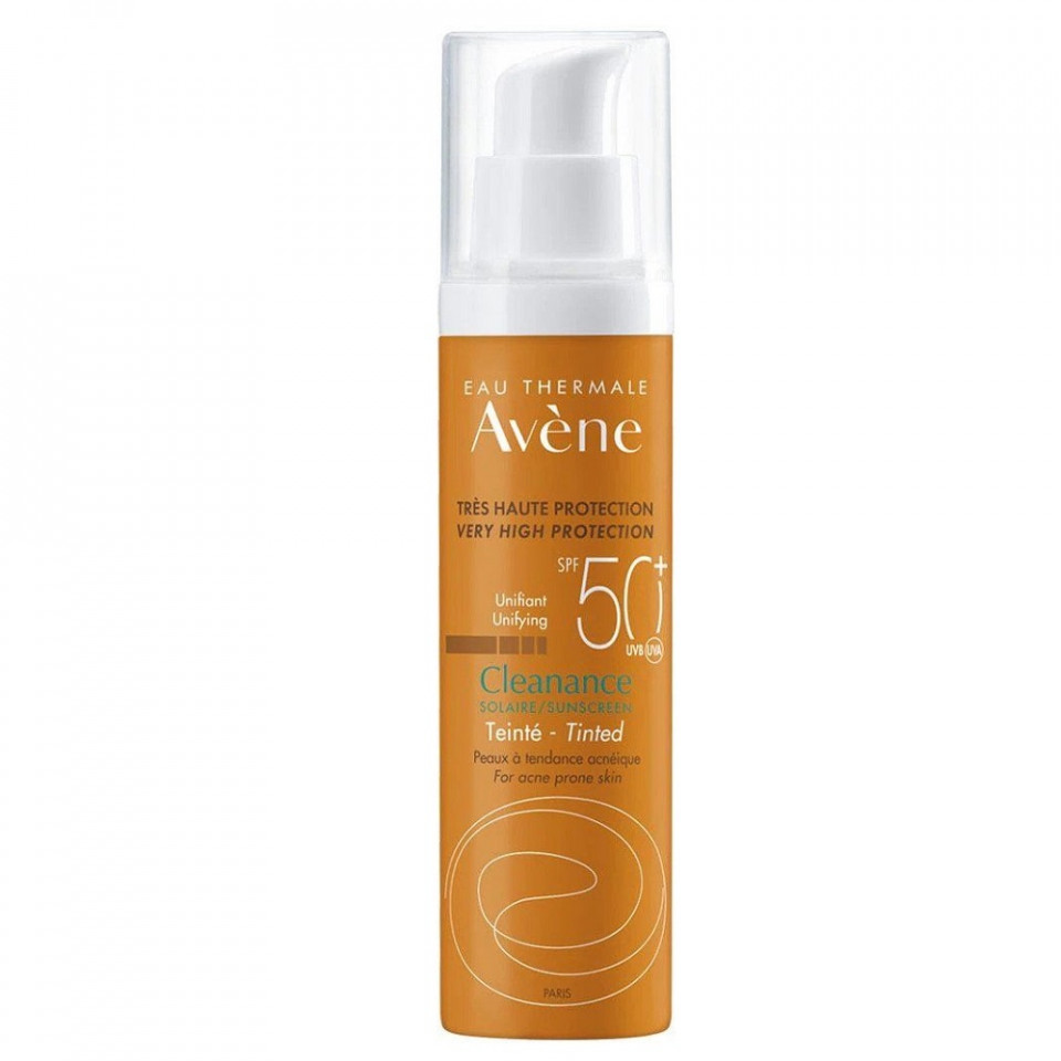 Lotiune nuantatoare cu protectie solara Cleanance SPF 50+ Avene Pierre Fabre